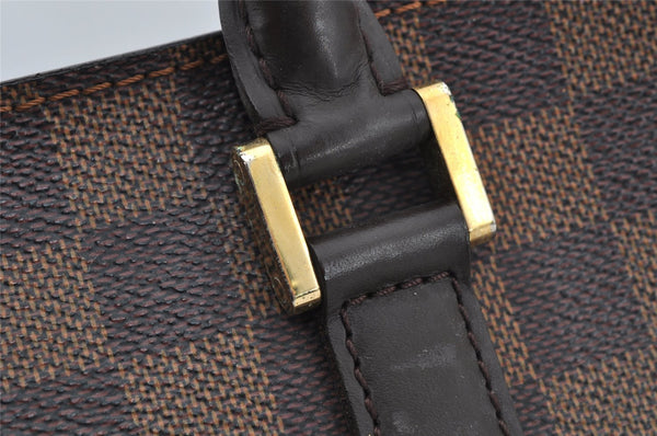 Authentic Louis Vuitton Damier Triana Hand Bag Purse N51155 LV 0242J