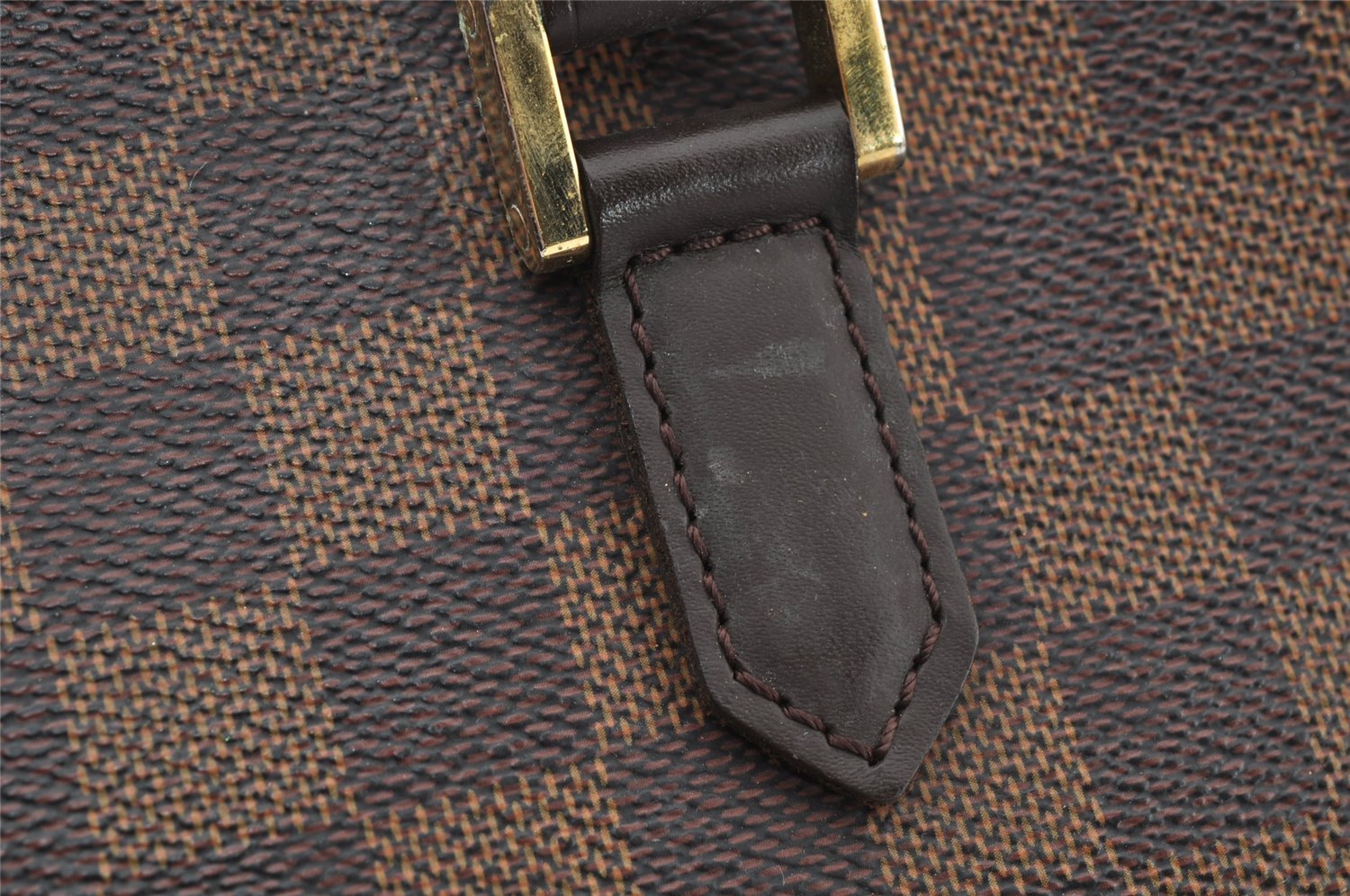 Authentic Louis Vuitton Damier Triana Hand Bag Purse N51155 LV 0242J