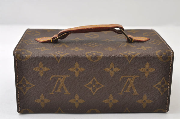 Authentic Louis Vuitton Monogram Boite A Tout Jewelry Case Old Model LV 0243J