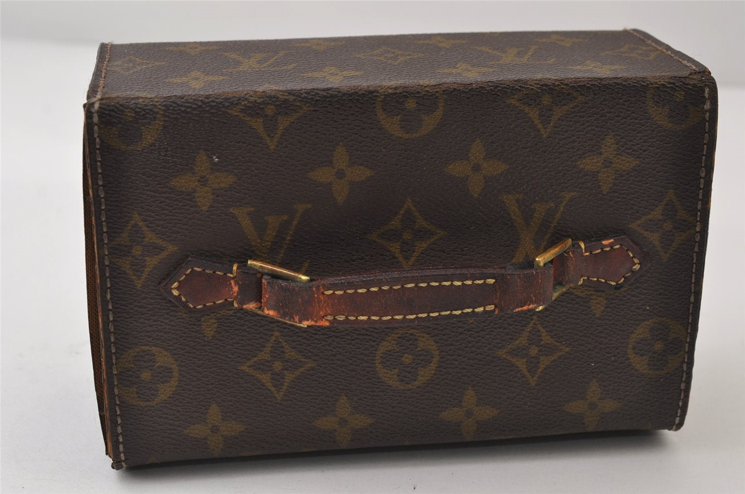 Authentic Louis Vuitton Monogram Boite A Tout Jewelry Case Old Model Junk 0244J