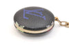 Auth Louis Vuitton Monogram Astropill Bag Charm Key Ring Black M51912 LV 0244L