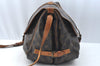 Authentic Louis Vuitton Monogram Saumur 35 Shoulder Cross Bag M42254 LV 0245H