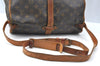 Authentic Louis Vuitton Monogram Saumur 35 Shoulder Cross Bag M42254 LV 0245H