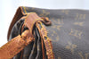 Authentic Louis Vuitton Monogram Saumur 35 Shoulder Cross Bag M42254 LV 0245H