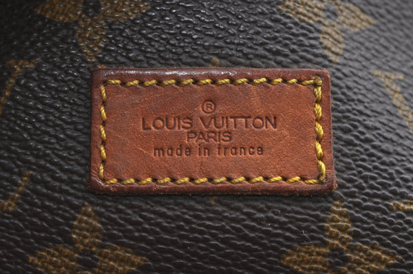 Authentic Louis Vuitton Monogram Saumur 35 Shoulder Cross Bag M42254 LV 0245H