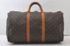 Authentic Louis Vuitton Monogram Keepall Bandouliere 50 M41416 Boston Bag 0245J