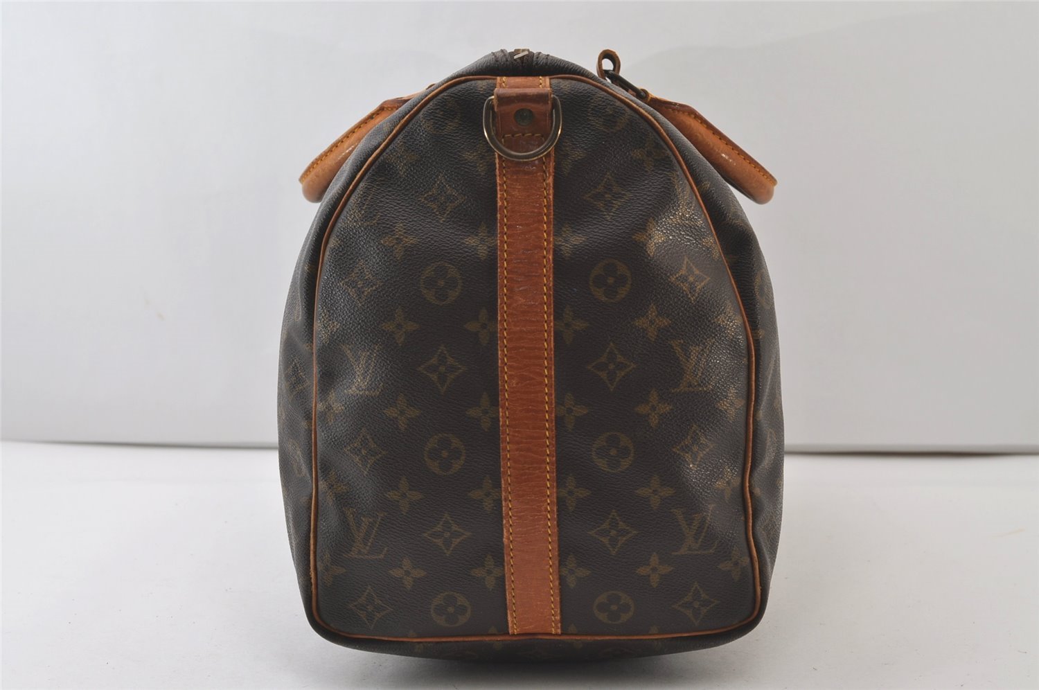 Authentic Louis Vuitton Monogram Keepall Bandouliere 50 M41416 Boston Bag 0245J