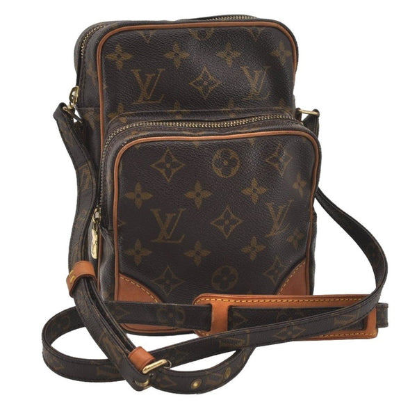 Authentic Louis Vuitton Monogram Amazone Shoulder Cross Body Bag M45236 LV 0246J