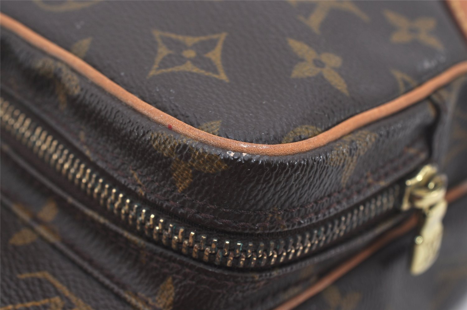 Authentic Louis Vuitton Monogram Amazone Shoulder Cross Body Bag M45236 LV 0246J