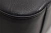 Authentic BURBERRY Nova Check Shoulder Hand Bag Purse Leather Black 0246K
