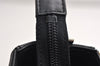 Authentic BURBERRY Nova Check Shoulder Hand Bag Purse Leather Black 0246K