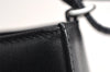 Authentic BURBERRY Nova Check Shoulder Hand Bag Purse Leather Black 0246K