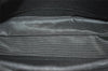 Authentic BURBERRY Nova Check Shoulder Hand Bag Purse Leather Black 0246K
