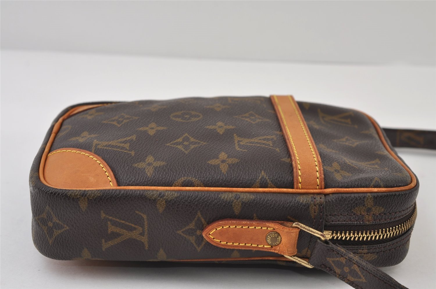 Authentic Louis Vuitton Monogram Danube Shoulder Cross Body Bag M45266 LV 0247J
