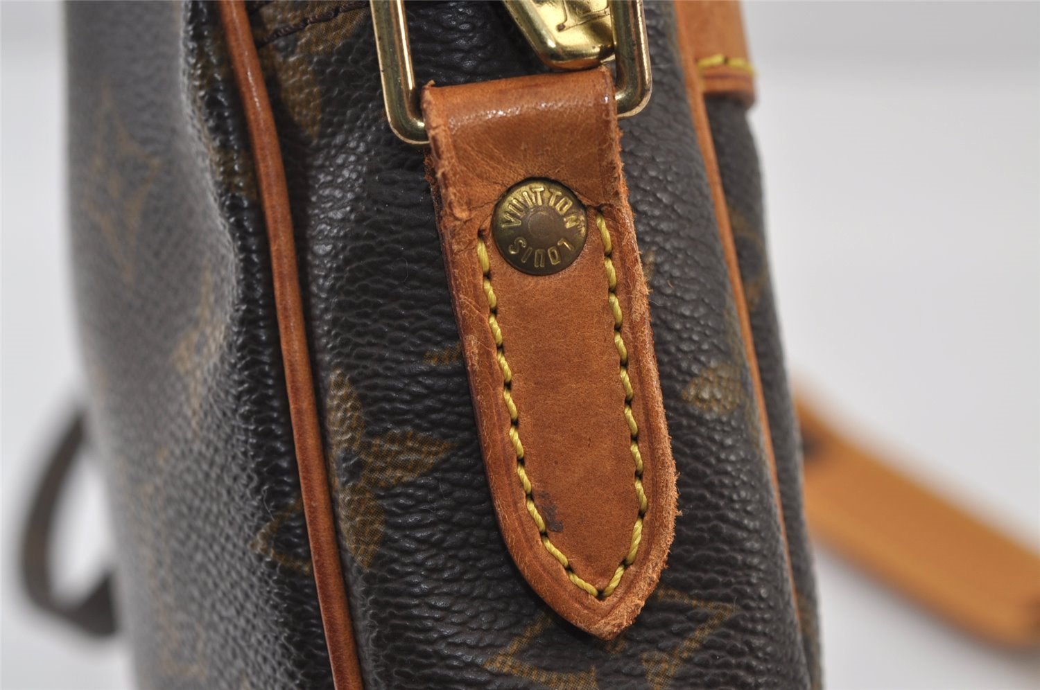 Authentic Louis Vuitton Monogram Danube Shoulder Cross Body Bag M45266 LV 0247J