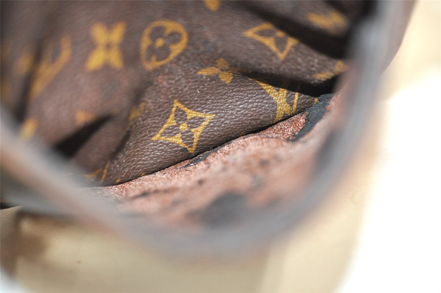 Authentic Louis Vuitton Monogram Danube Shoulder Cross Body Bag M45266 LV 0247J