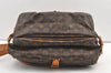 Authentic Louis Vuitton Monogram Saumur 35 Shoulder Cross Bag M42254 LV 0247K