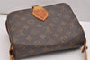 Authentic Louis Vuitton Monogram Cartouchiere MM M51253 Shoulder Cross Bag 0248J