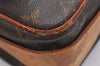 Authentic Louis Vuitton Monogram Cartouchiere MM M51253 Shoulder Cross Bag 0248J