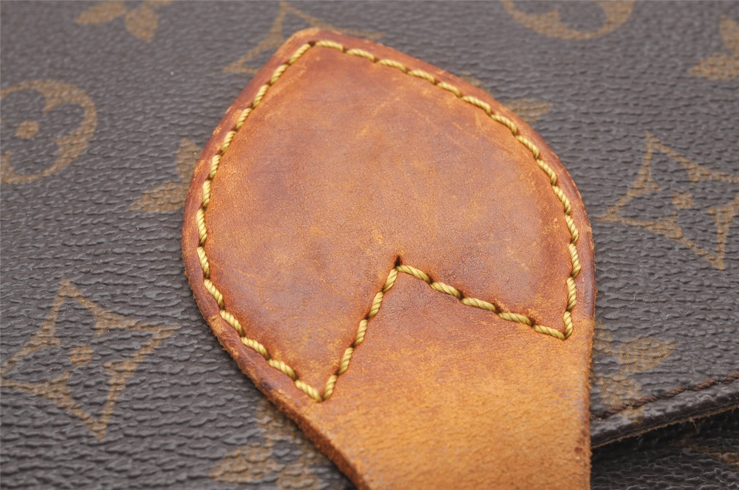 Authentic Louis Vuitton Monogram Cartouchiere MM M51253 Shoulder Cross Bag 0248J