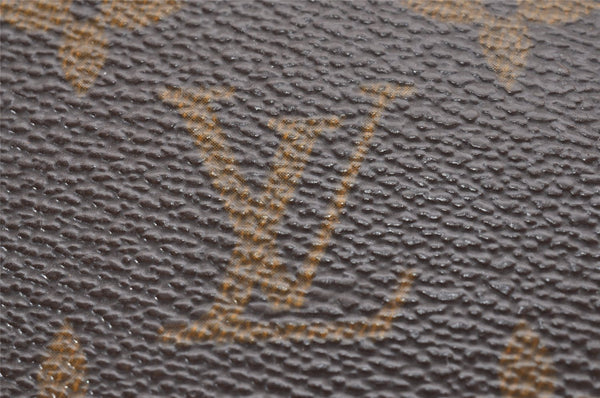 Authentic Louis Vuitton Monogram Cartouchiere MM M51253 Shoulder Cross Bag 0248J