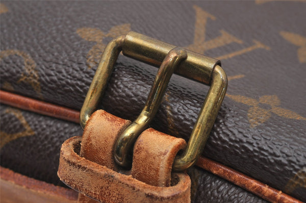 Authentic Louis Vuitton Monogram Cartouchiere MM M51253 Shoulder Cross Bag 0248J