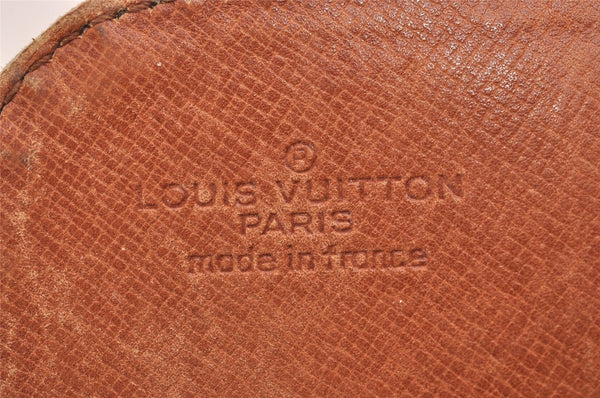 Authentic Louis Vuitton Monogram Cartouchiere MM M51253 Shoulder Cross Bag 0248J