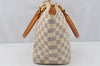 Authentic Louis Vuitton Damier Azur Saleya PM Shoulder Tote Bag N51186 LV 0249J