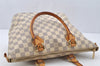 Authentic Louis Vuitton Damier Azur Saleya PM Shoulder Tote Bag N51186 LV 0249J