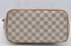 Authentic Louis Vuitton Damier Azur Saleya PM Shoulder Tote Bag N51186 LV 0249J