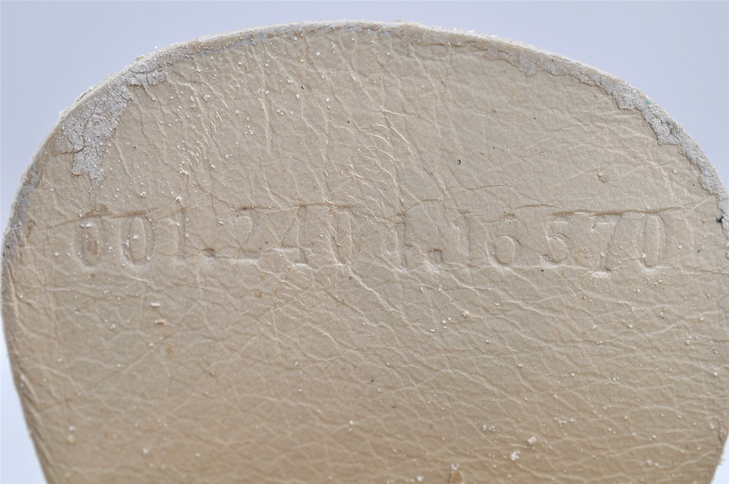 Authentic GUCCI Bamboo 2Way Shoulder Drawstring Bag Leather White Junk 0250I