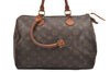 Authentic Louis Vuitton Monogram Speedy 30 Hand Boston Bag M41526 LV Junk 0250J