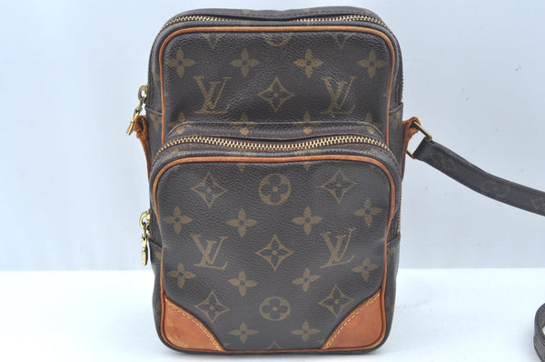 Authentic Louis Vuitton Monogram Amazone Shoulder Cross Bag M45236 Junk 0251J