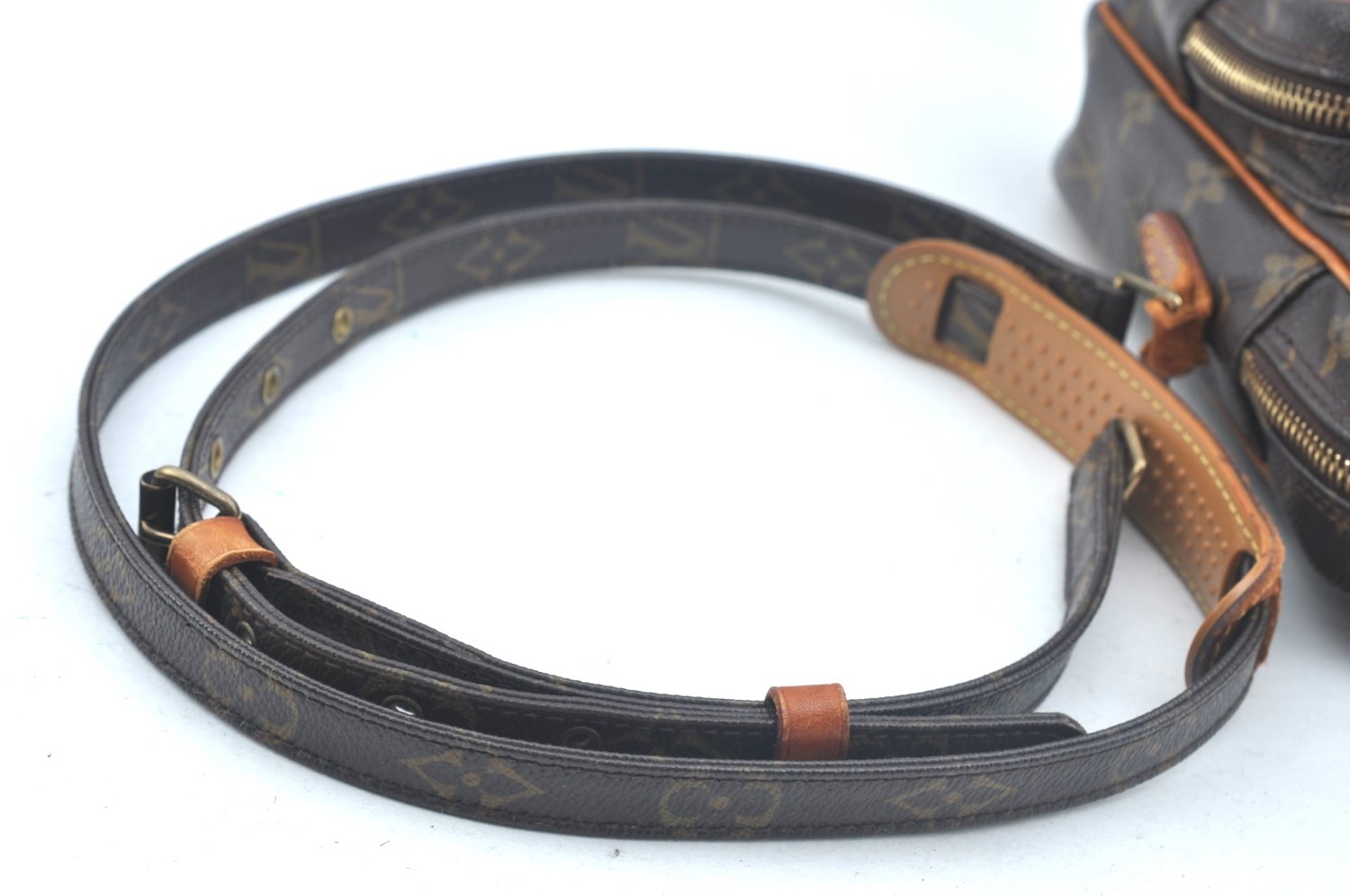 Authentic Louis Vuitton Monogram Amazone Shoulder Cross Bag M45236 Junk 0251J