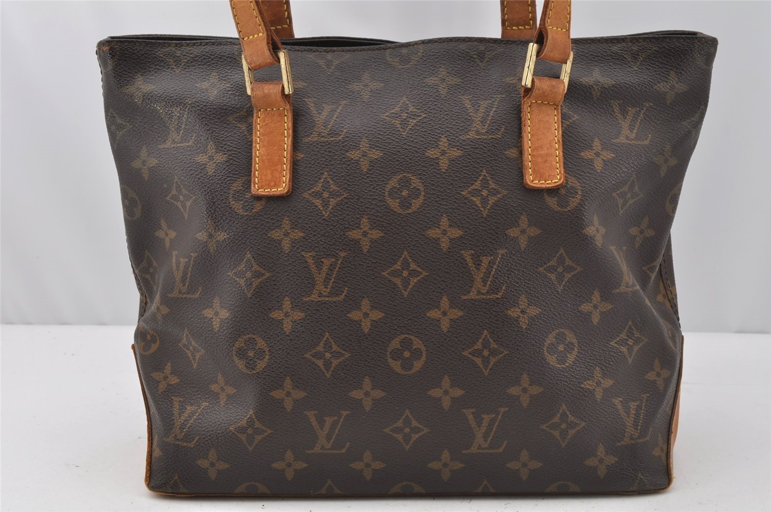 Authentic Louis Vuitton Monogram Cabas Piano Shoulder Tote Bag M51148 LV 0252J