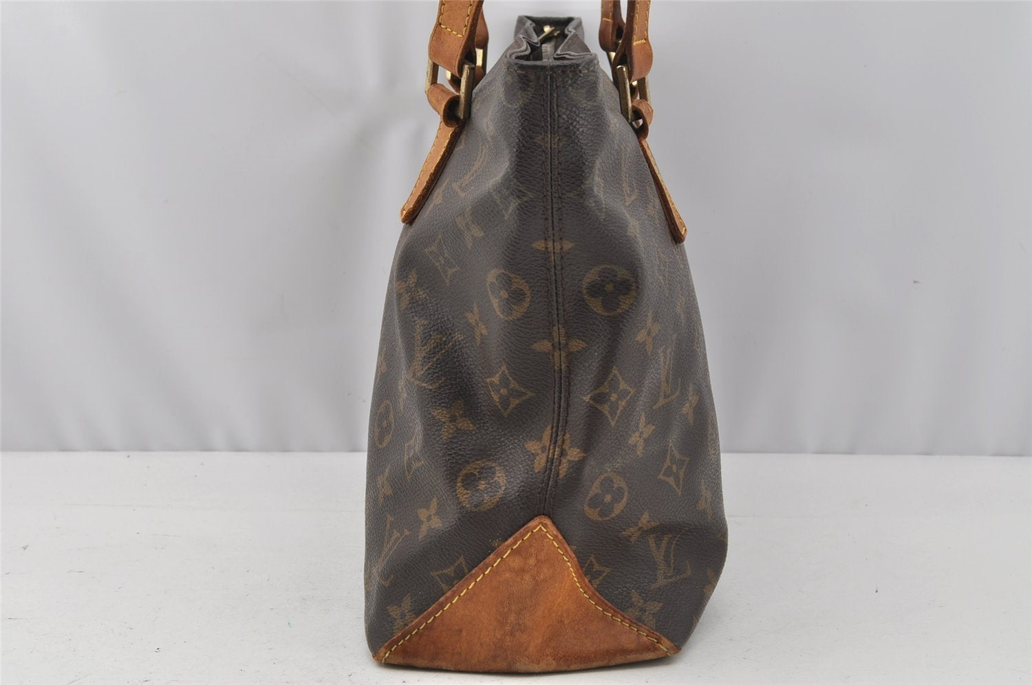 Authentic Louis Vuitton Monogram Cabas Piano Shoulder Tote Bag M51148 LV 0252J