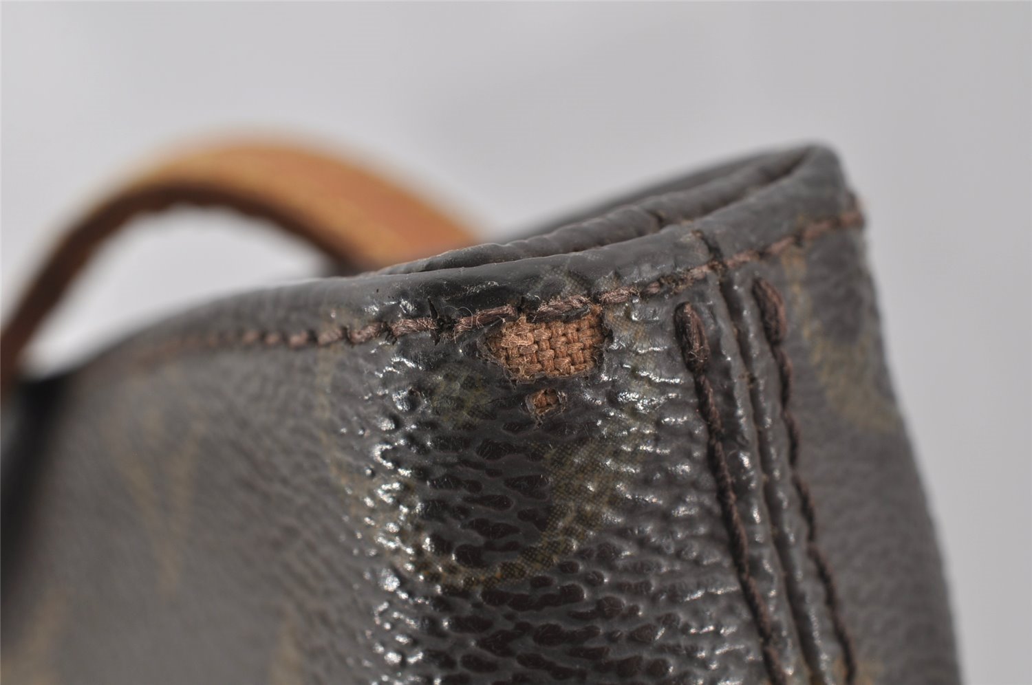 Authentic Louis Vuitton Monogram Cabas Piano Shoulder Tote Bag M51148 LV 0252J