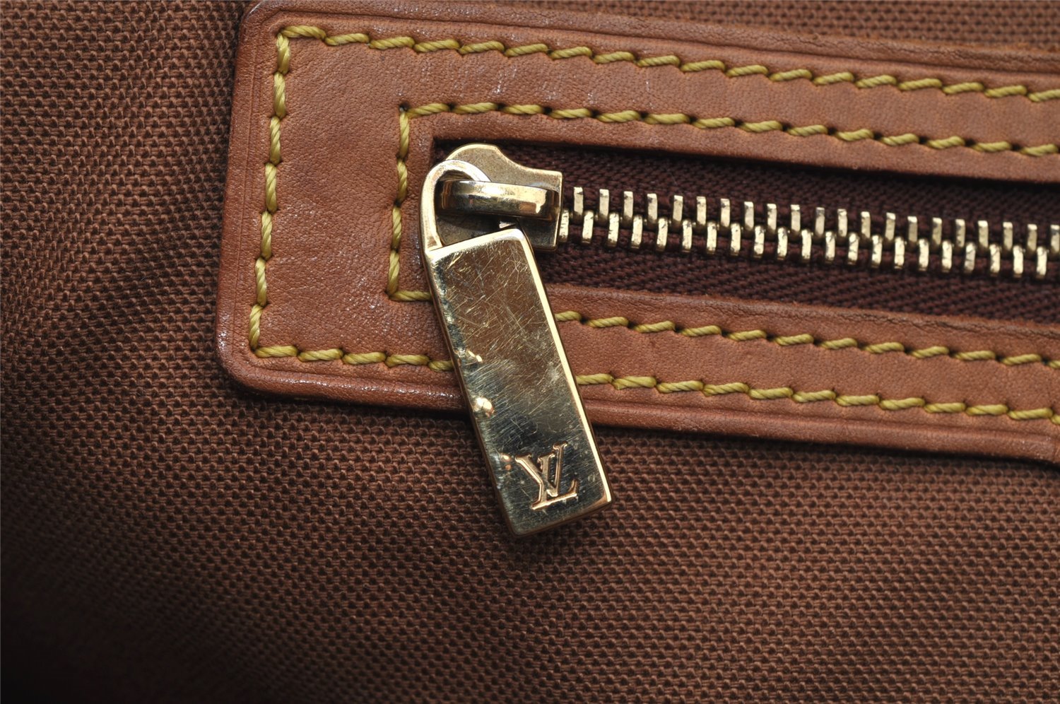 Authentic Louis Vuitton Monogram Cabas Piano Shoulder Tote Bag M51148 LV 0252J