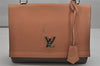 Authentic Louis Vuitton Lock Me 2 2Way Shoulder Hand Bag Pink M50918 LV 0253K