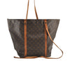 Authentic Louis Vuitton Monogram Sac Shopping GM Tote Bag M51110 LV Junk 0254K