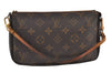Authentic Louis Vuitton Monogram Pochette Accessoires Pouch M51980 LV Junk 0256J