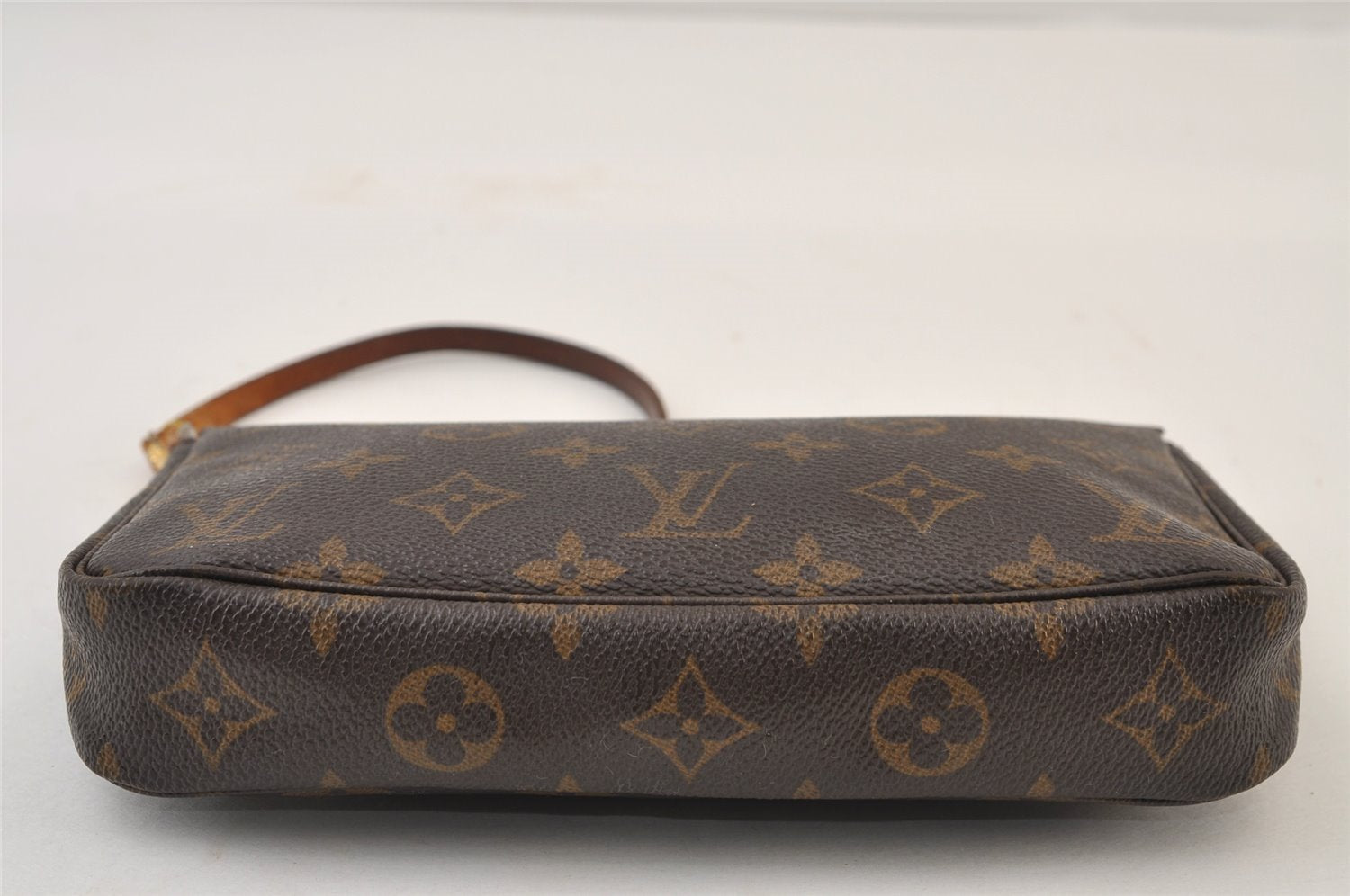 Authentic Louis Vuitton Monogram Pochette Accessoires Pouch M51980 LV Junk 0256J