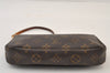 Authentic Louis Vuitton Monogram Pochette Accessoires Pouch M51980 LV Junk 0256J
