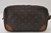 Authentic Louis Vuitton Monogram Marly Dragonne GM M51825 Clutch Hand Bag 0257J