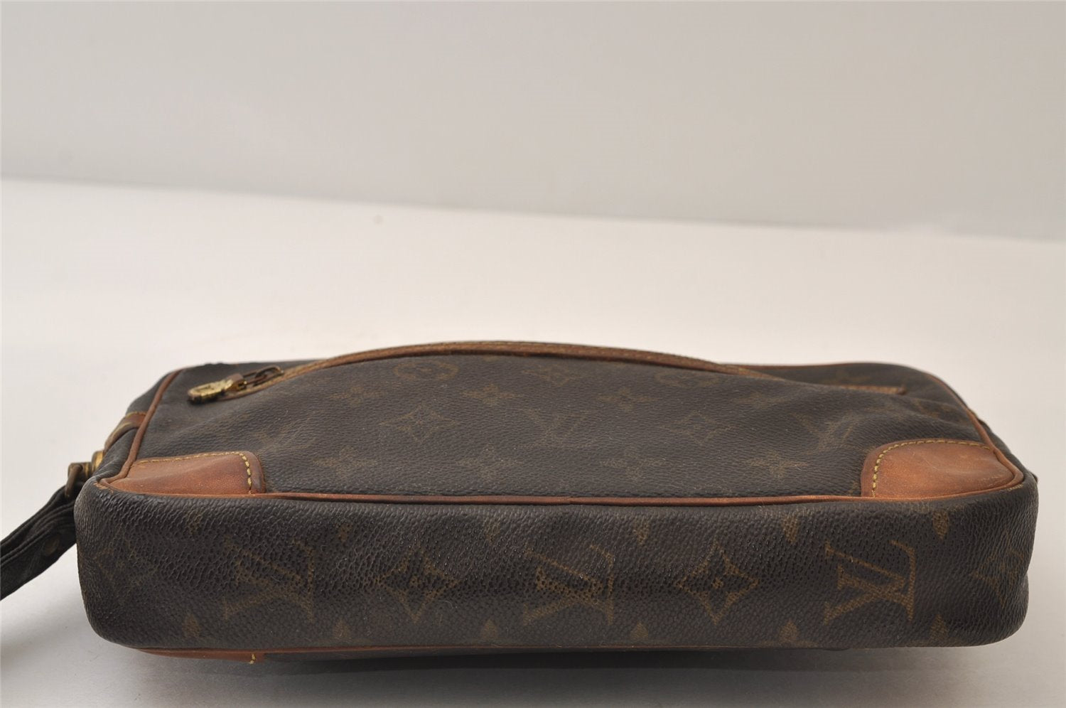 Authentic Louis Vuitton Monogram Marly Dragonne GM M51825 Clutch Hand Bag 0257J