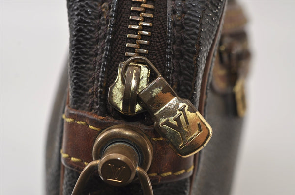 Authentic Louis Vuitton Monogram Marly Dragonne GM M51825 Clutch Hand Bag 0257J