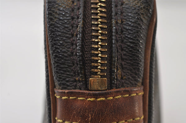 Authentic Louis Vuitton Monogram Marly Dragonne GM M51825 Clutch Hand Bag 0257J