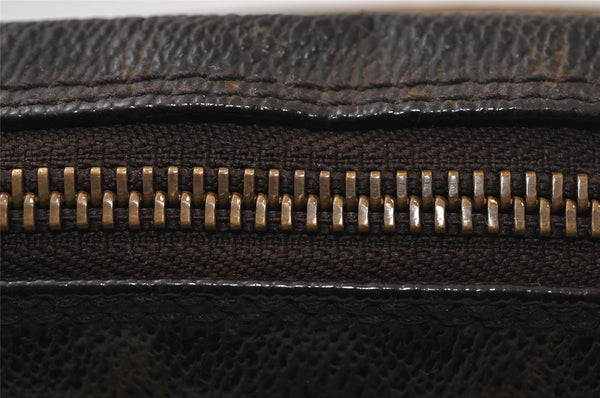 Authentic Louis Vuitton Monogram Marly Dragonne GM M51825 Clutch Hand Bag 0257J