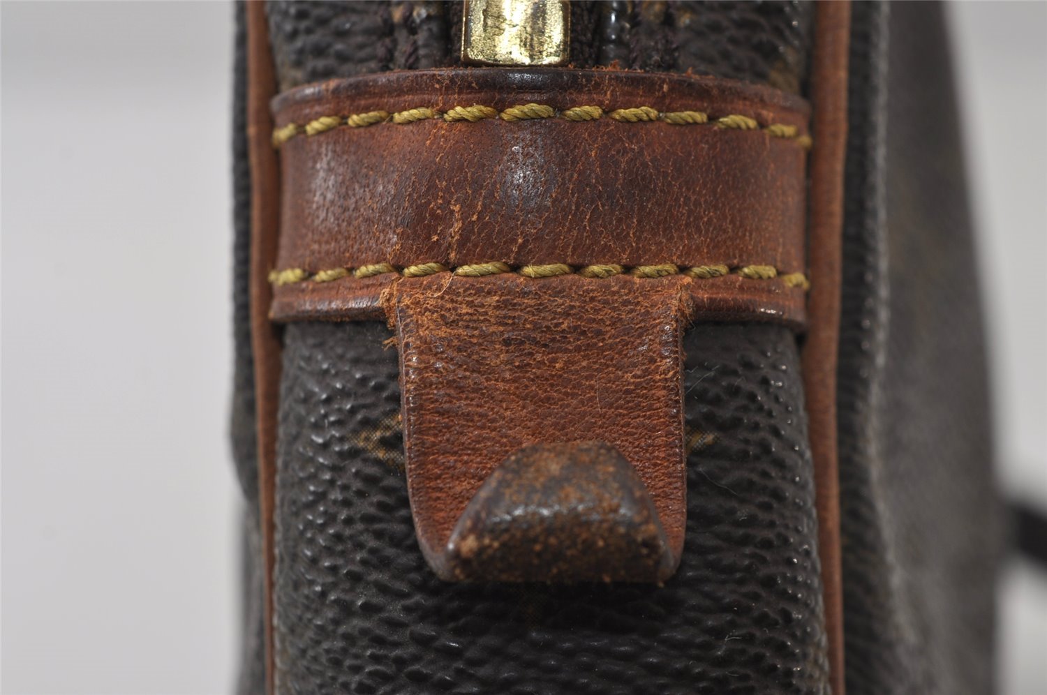 Authentic Louis Vuitton Monogram Marly Dragonne GM M51825 Clutch Hand Bag 0257J