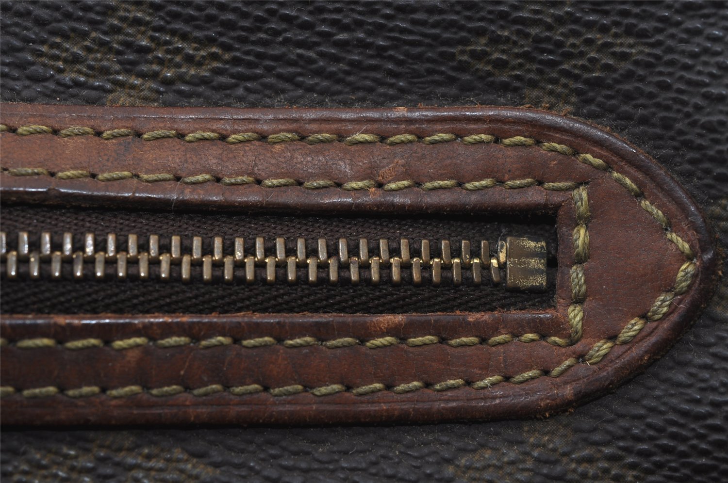 Authentic Louis Vuitton Monogram Marly Dragonne GM M51825 Clutch Hand Bag 0257J